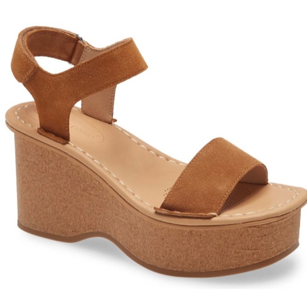 Corso Como Platform Wedge Sandals- Meena